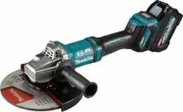Угловая шлифмашина Makita GA038GT201 (с 2-мя АКБ, кейс) на скидке