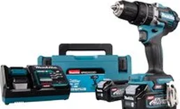 Ударная дрель-шуруповерт Makita HP002GD201 (с 2-мя АКБ, кейс) на скидке