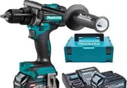 Дрель-шуруповерт Makita DF001GD201 (с 2-мя АКБ, кейс) на скидке