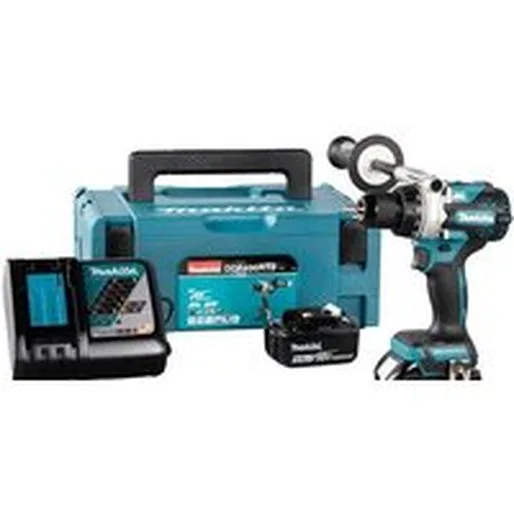 Дрель-шуруповерт Makita DDF486RTJ (с 2-мя АКБ, кейс)