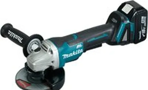 Угловая шлифмашина Makita DGA508RME (с 2-мя АКБ, кейс)