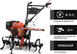 Мотокультиватор бензиновый Skiper SP-850S (без колес) на скидке
