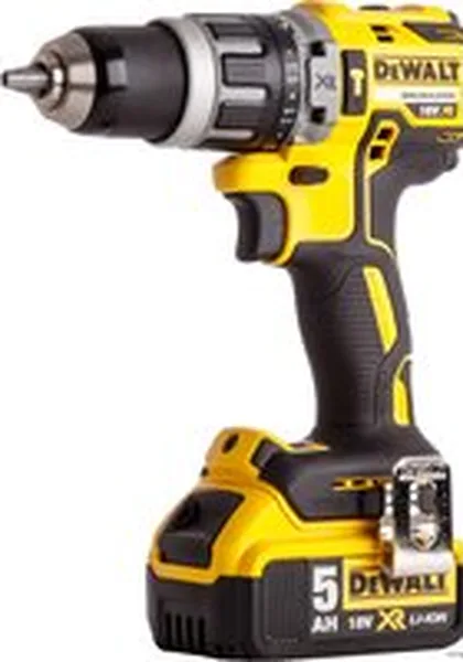 Ударная дрель-шуруповерт DeWalt DCD796P2 (с 2-мя АКБ 5 Ah)