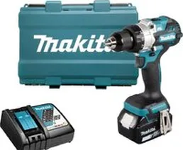 Дрель-шуруповерт Makita DDF486RT (с 1-им АКБ, кейс) на скидке