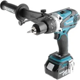 Ударная дрель-шуруповерт Makita DHP458RFE (с 2-мя АКБ, кейс)