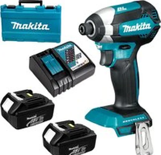 Винтоверт Makita DTD153RFE (с 2-мя АКБ, кейс)