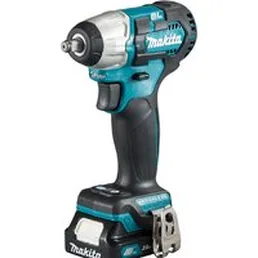Гайковерт Makita TW160DWAE (с 2-мя АКБ, кейс)