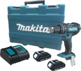 Ударная дрель-шуруповерт Makita DHP482SYE (с 2-мя АКБ) на скидке