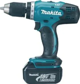 Дрель-шуруповерт Makita DDF453RFE (с 2-мя АКБ, кейс) на скидке