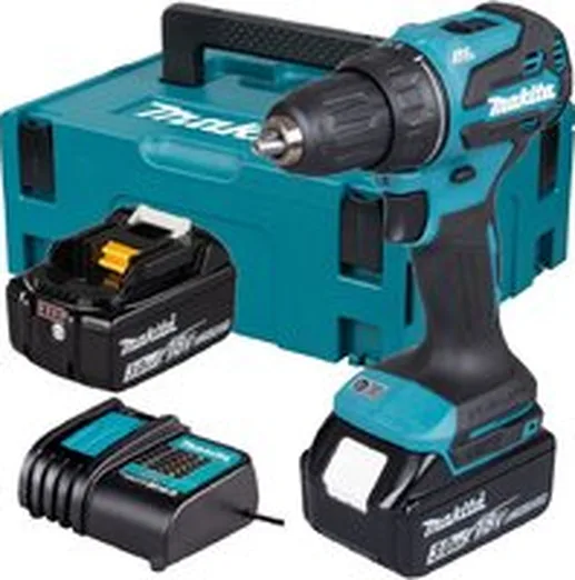Дрель-шуруповерт Makita DDF490F003 (с 2-мя АКБ, кейс)