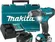 Ударная дрель-шуруповерт Makita HP333DWME (с 2-мя АКБ, кейс)