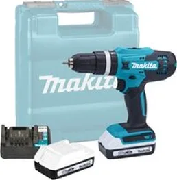 Ударная дрель-шуруповерт Makita HP488D006 (с 2-мя АКБ, кейс) на скидке