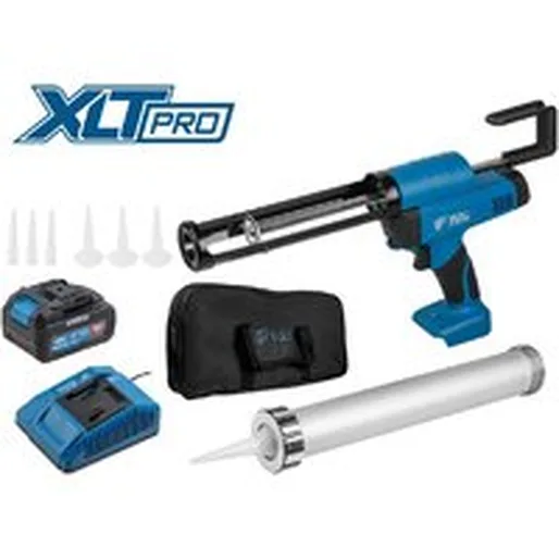 Пистолет для герметика Bull CG 1860 Set 1304625 (с 1-им АКБ, сумка)