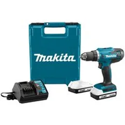 Дрель-шуруповерт Makita DF488D004 (с 2-мя АКБ, кейс)