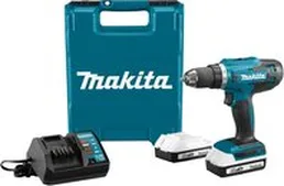 Дрель-шуруповерт Makita DF488D004 (с 2-мя АКБ, кейс) на скидке