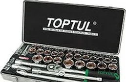 Набор трещотка с головками Toptul GCAD4303 43 предмета на скидке