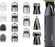 Триммер для бороды и усов BaByliss Super-X Metal Black Edition MT991E