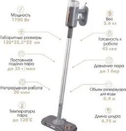 Паровая швабра VLK Rimmini 8200 на скидке