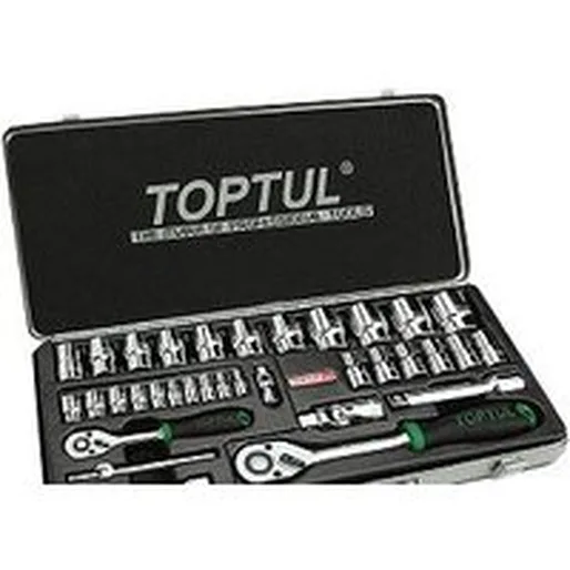 Набор трещотка с головками Toptul GCAD3402 34 предмета