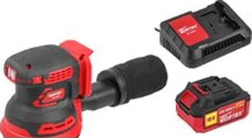 Эксцентриковая шлифмашина Wortex COS 1218 E ALL1 1334403 (с 1-м АКБ)