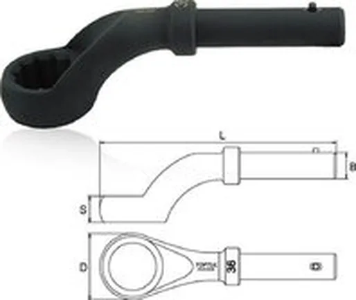 Ключ накидной Toptul AAAV7070