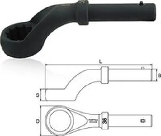 Ключ накидной Toptul AAAV7070