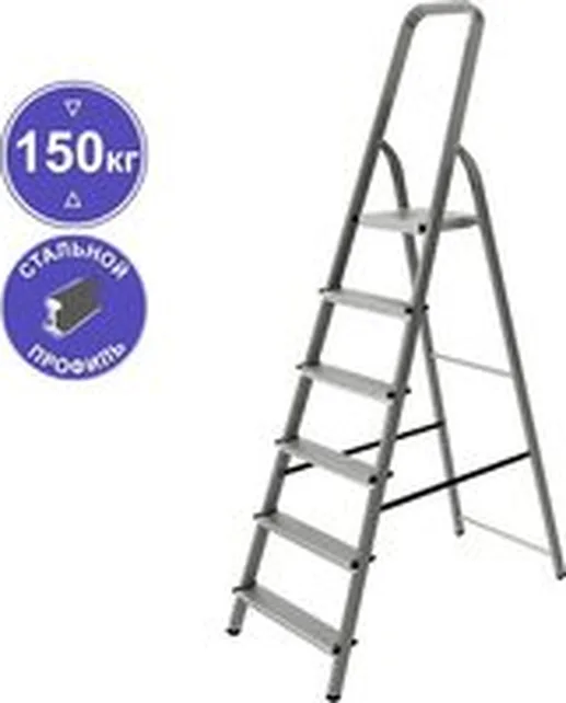 Лестница-стремянка Новая высота NV1150 (6 ступеней)