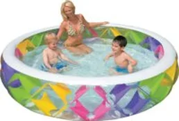 Надувной бассейн Intex Swim Center Pinwheel 229х56 (56494)