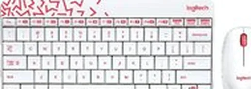 Офисный набор Logitech MK240 Nano 920-008160 (белый)