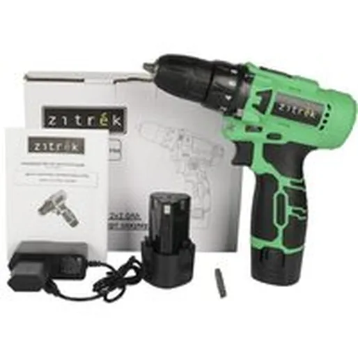 Дрель-шуруповерт Zitrek Green 12-Li Plus 083-1114 (с 2-мя АКБ)