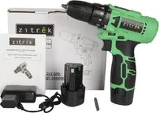 Дрель-шуруповерт Zitrek Green 12-Li Plus 083-1114 (с 2-мя АКБ)