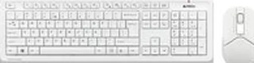 Офисный набор A4Tech Fstyler FG1012 (белый)