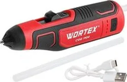 Термоклеевой пистолет Wortex CGG 1104 1334530 (с АКБ) на скидке