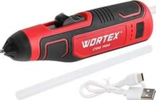Термоклеевой пистолет Wortex CGG 1104 1334530 (с АКБ)