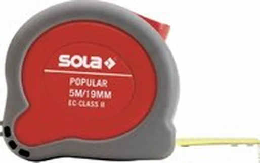 Рулетка Sola Popular PP 5m 50024301