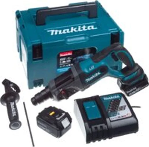 Перфоратор Makita DHR241RTJ (с 2-мя АКБ, кейс)