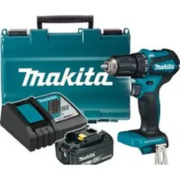 Дрель-шуруповерт Makita DDF485RF (с 1-м АКБ, кейс)