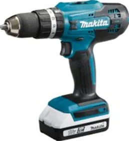 Ударная дрель-шуруповерт Makita HP488DWE (с 2-мя АКБ, кейс)