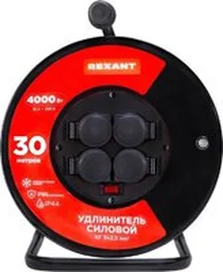 Удлинитель на катушке Rexant 13-5014 на скидке