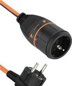 Удлинитель Electraline 01666 (30 м, оранжевый) на скидке