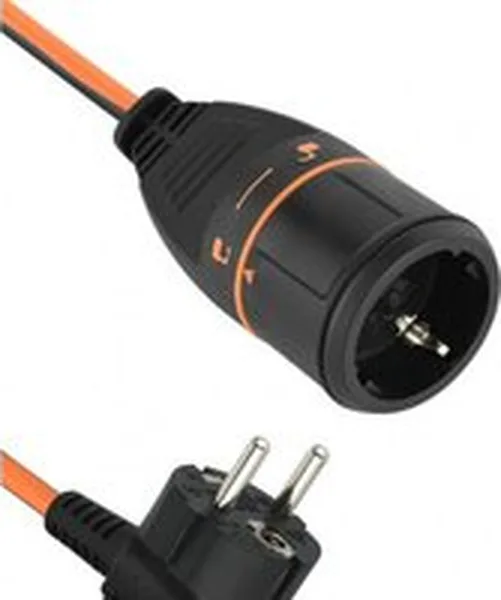 Удлинитель Electraline 01666 (30 м, оранжевый)