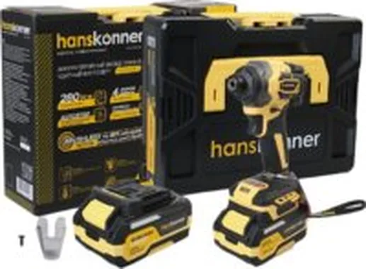 Винтоверт Hanskonner HCD20280BLC (с 1-им АКБ, кейс)