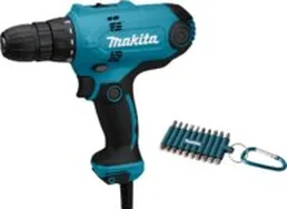 Дрель-шуруповерт Makita DF0300X3 (набор оснастки) на скидке