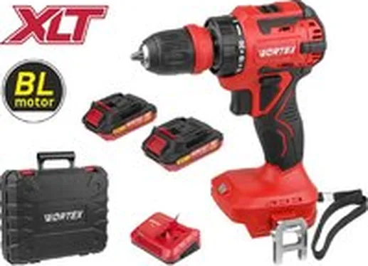 Дрель-шуруповерт Wortex BD 2025 LiSET ALL1 XLT 1325843 (с 2-мя АКБ, ке
