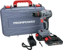 Дрель-шуруповерт Profipower MKBL-18B (с 2-мя АКБ, кейс) на скидке