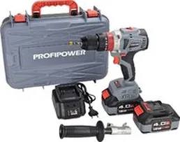 Ударная дрель-шуруповерт Profipower MKDHP-18V (с 2-мя АКБ, кейс) на скидке