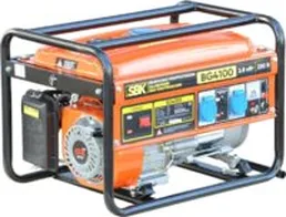 Бензиновый генератор SBK BG4100 на скидке