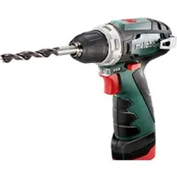 Дрель-шуруповерт Metabo PowerMaxx BS 600984000 (с 2-мя АКБ)