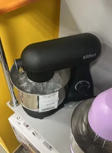 Цельнометаллический планетарный миксер Kitfort KT-3074 на скидке
