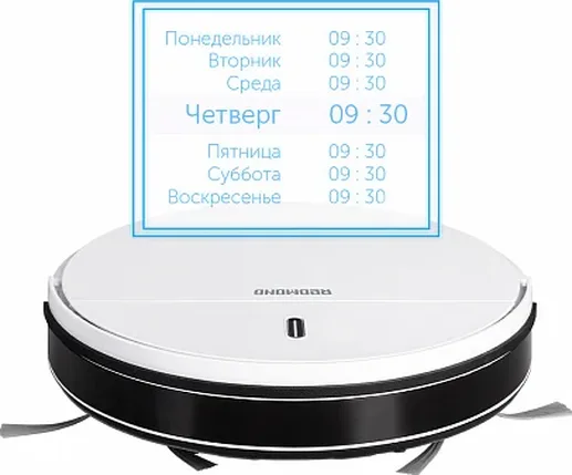 Пылесос-робот REDMOND RV-R450, Белый